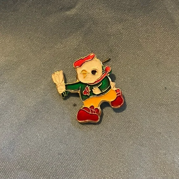 Vintage Chinese Chicken Olympics Pins Set - Picture 2 of 5
